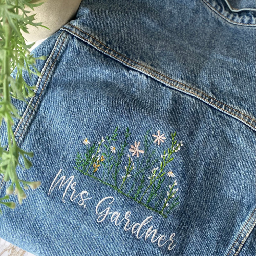 Bridal Jean Jacket