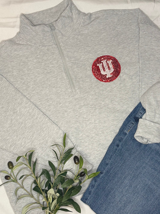 Officially Licensed Indiana Trident Quarter-Zip Sweatshirt