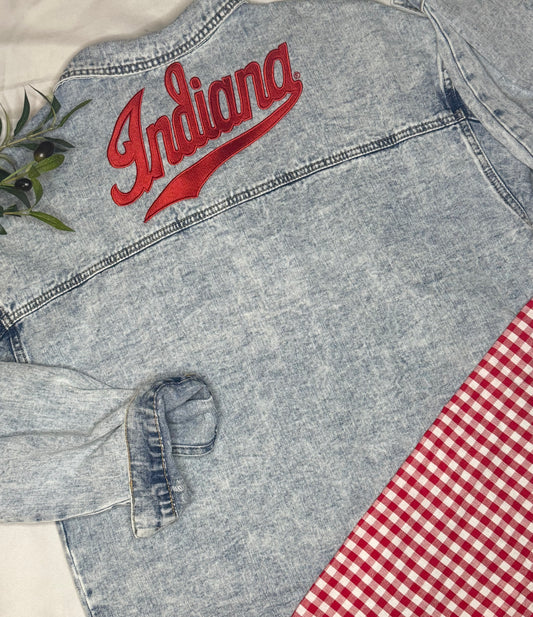 Officially Licensed Embroidered Indiana Jean Jacket