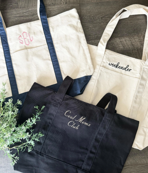 Personalized Canvas Tote Bag